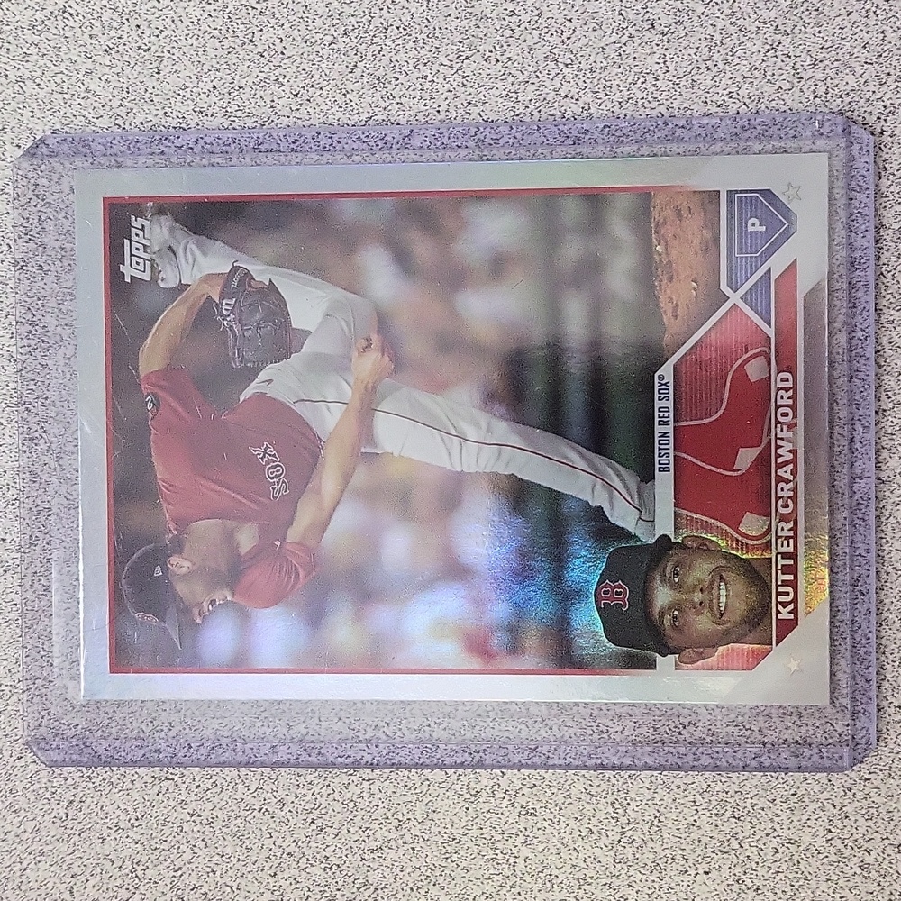2023 Topps Kutter Crawford Silver Parallel